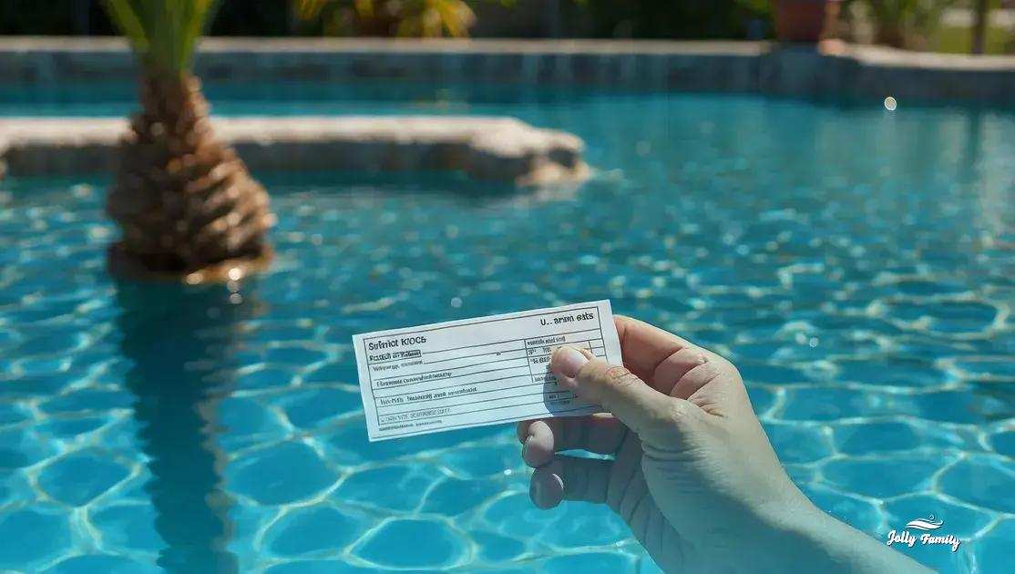 chemical balance: simple tests, targets and quick fixes