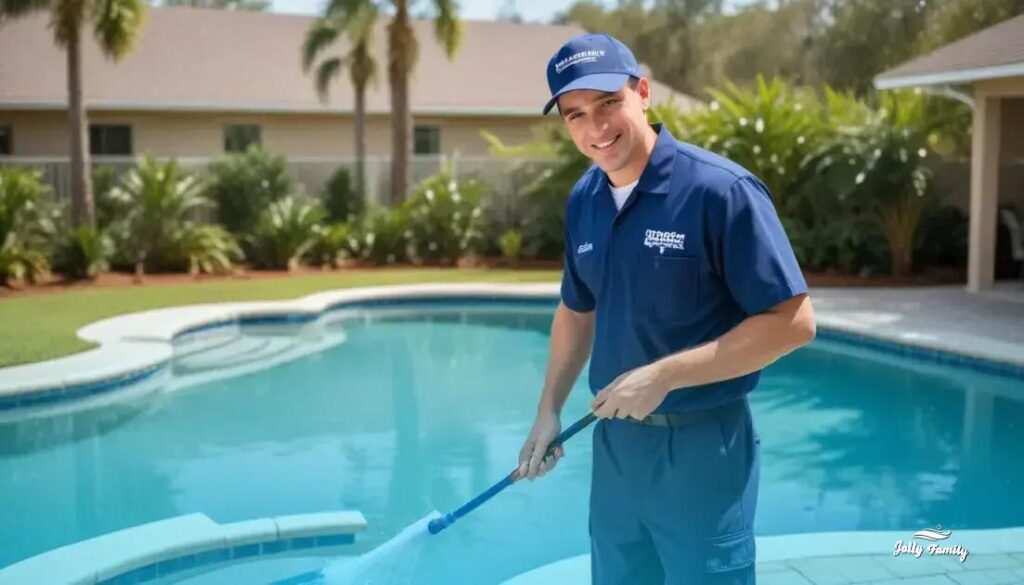 pool cleaning service near me Kissimmee — find trusted Jolly Family pros now