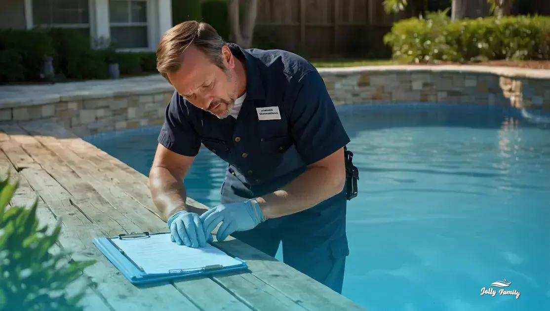 safety and health checks: water testing, sanitation and pool hazard assessments