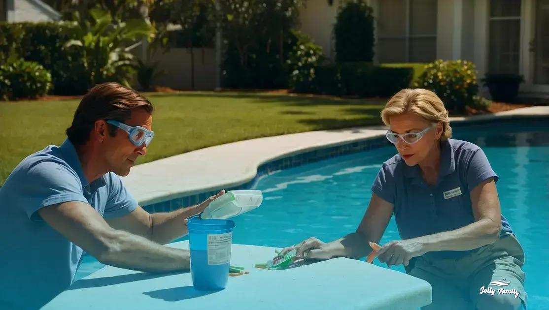safety and liability risks when homeowners handle pool chemicals