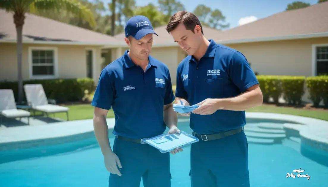 pool service reliability factors; how Jolly Family keeps Kissimmee pools clear